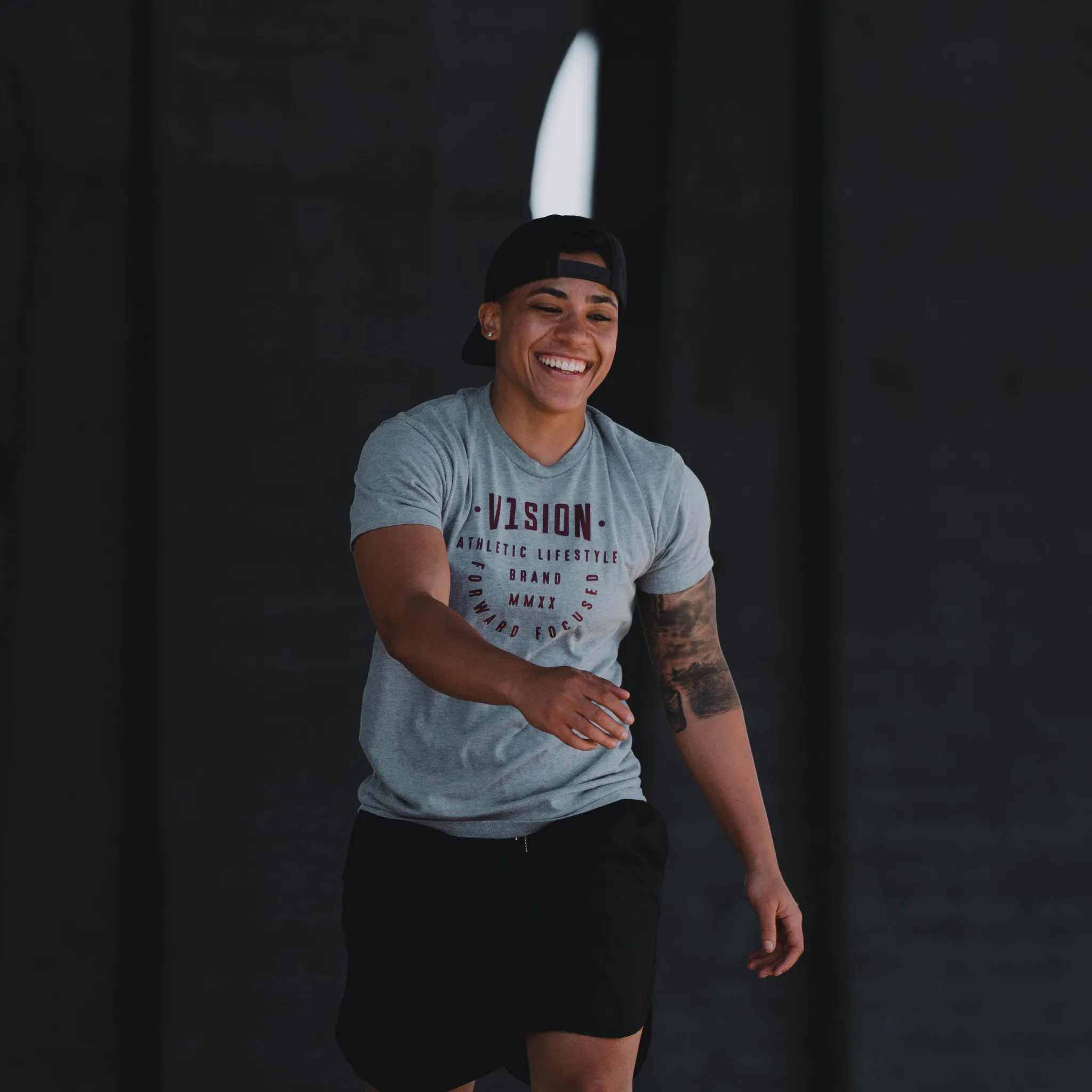 "Forward Focused" Fitted Tee