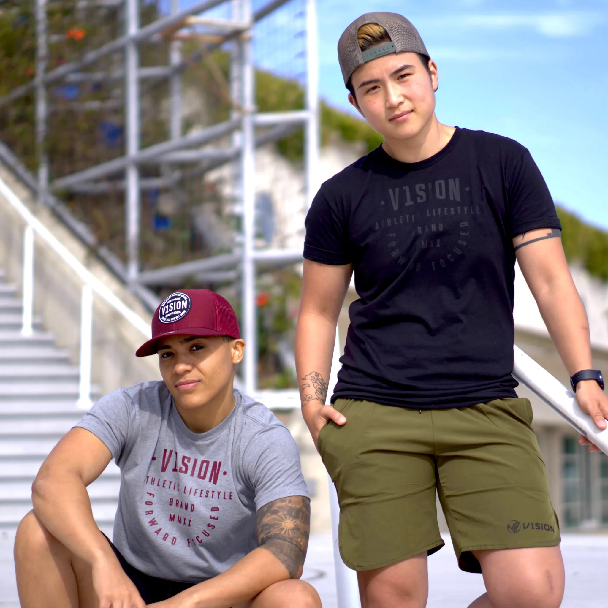 "Forward Focused" Fitted Tee