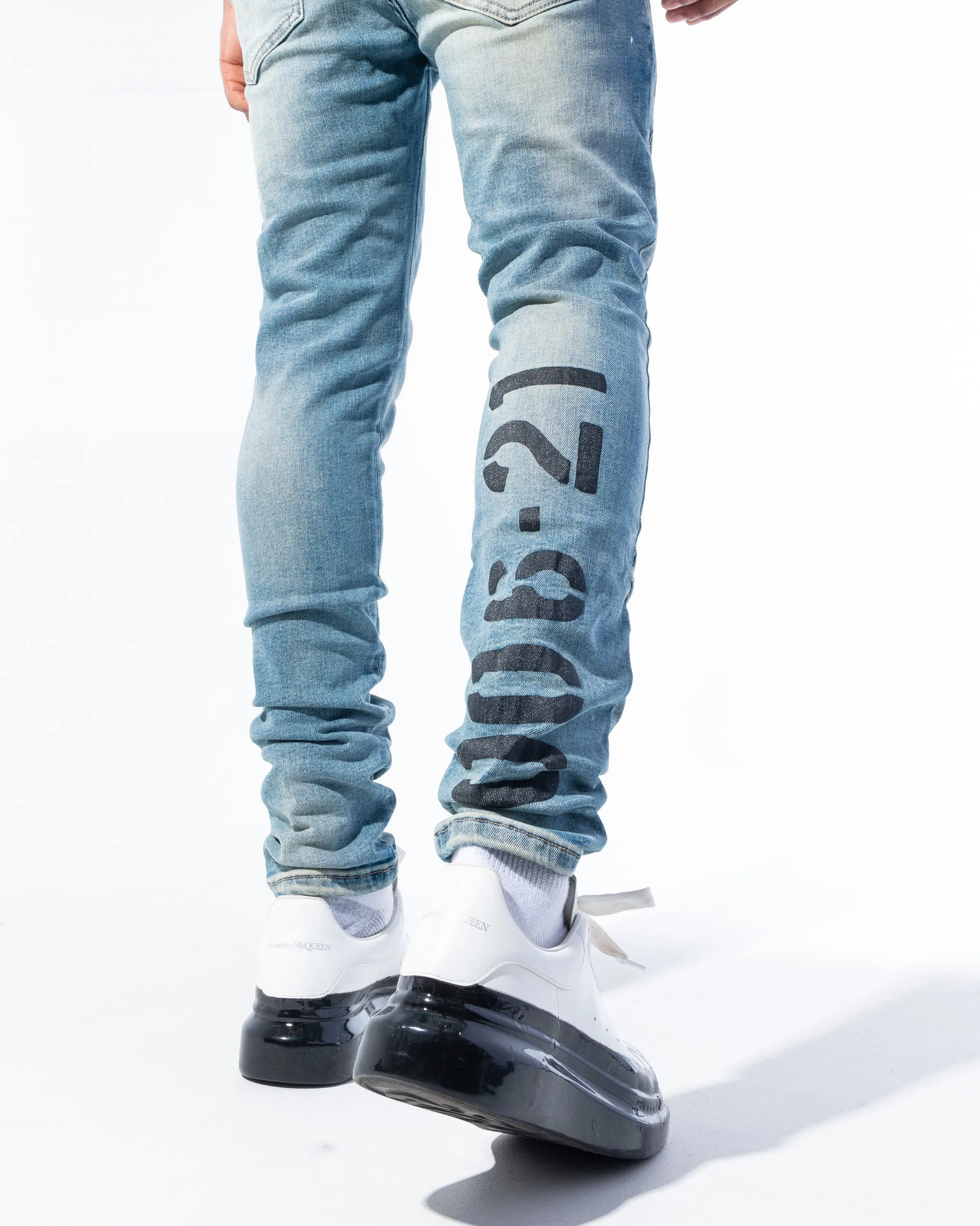 "IMPERIAL DENIM" STONE/GOLD/BLACK