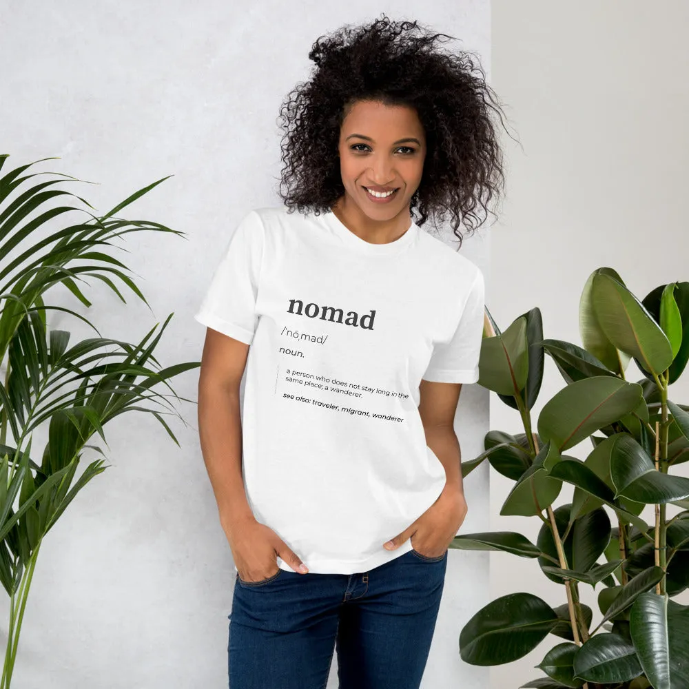 "Nomad Definition" Unisex T-Shirt