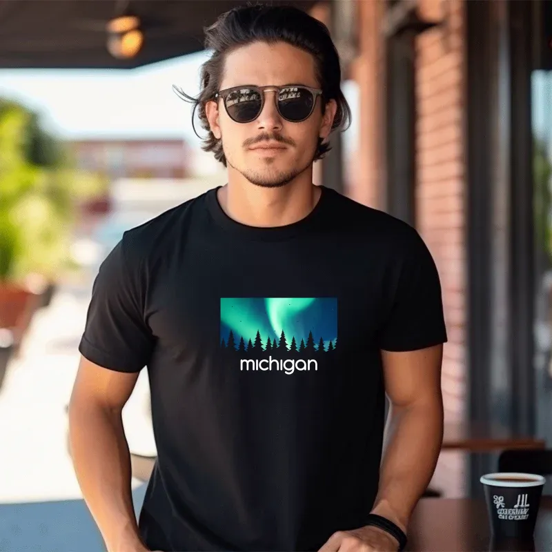 "Northern Sky" Men's Crew T-Shirt