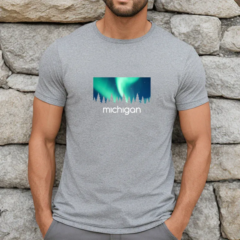 "Northern Sky" Men's Crew T-Shirt