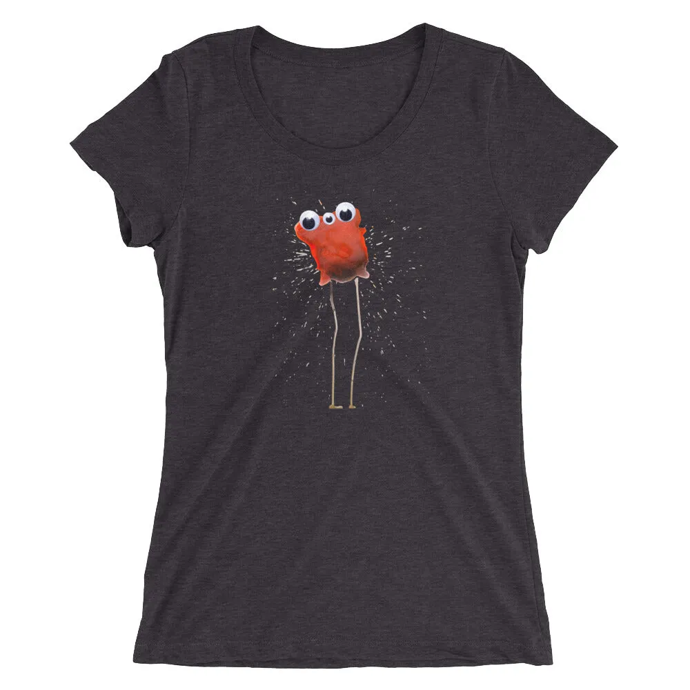 "Really Excited To Be Here" Adult Scoopneck T-Shirt