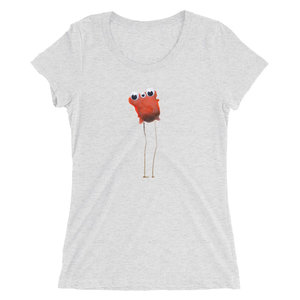 "Really Excited To Be Here" Adult Scoopneck T-Shirt