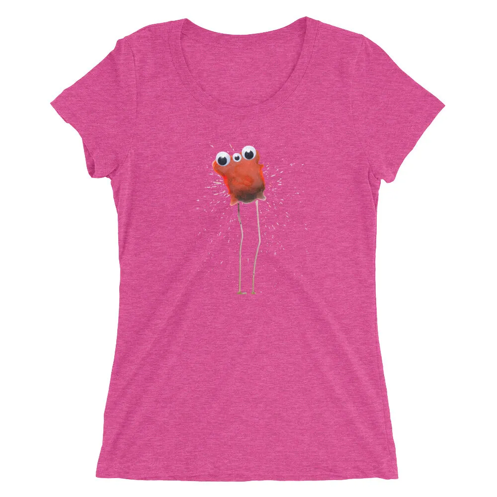 "Really Excited To Be Here" Adult Scoopneck T-Shirt