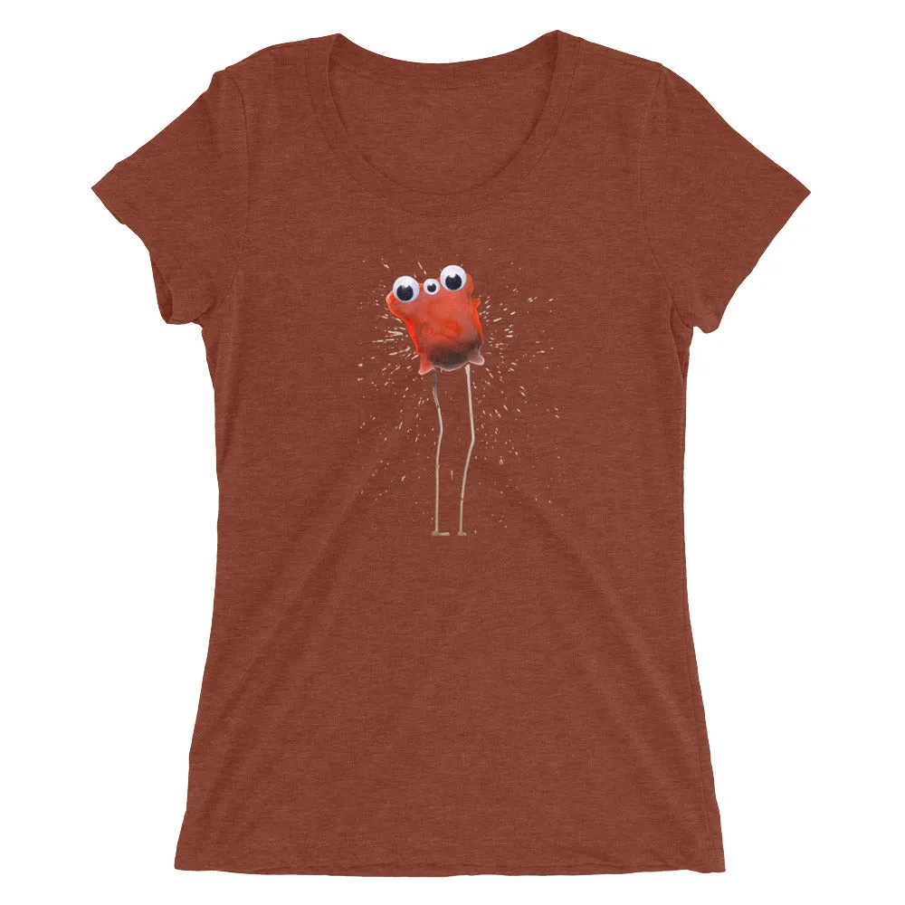 "Really Excited To Be Here" Adult Scoopneck T-Shirt