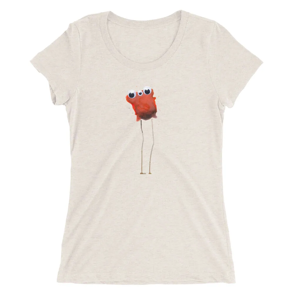 "Really Excited To Be Here" Adult Scoopneck T-Shirt