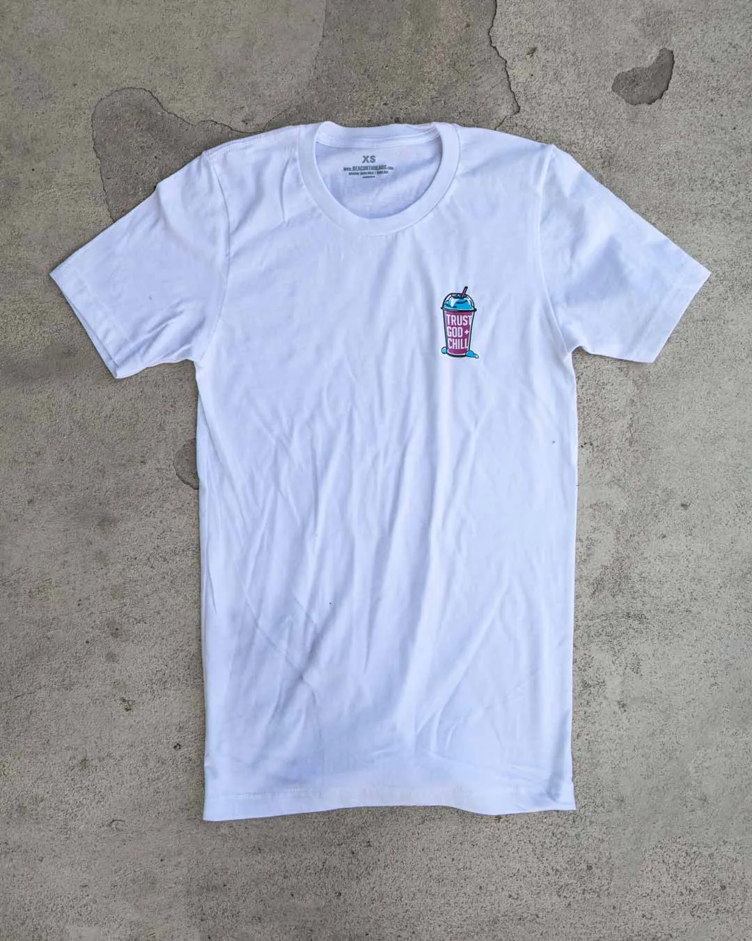 "SLURP" Trust God   Chill Adult Box T-Shirt