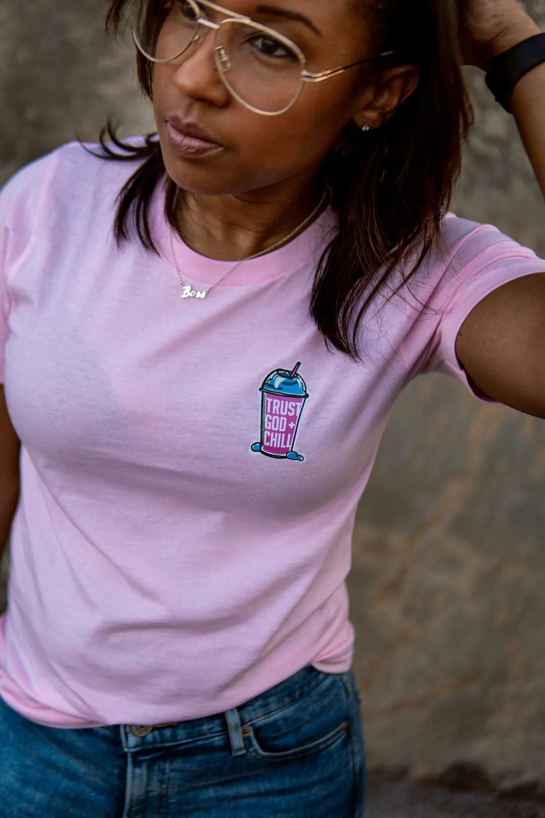 "SLURP" Trust God   Chill Adult Box T-Shirt