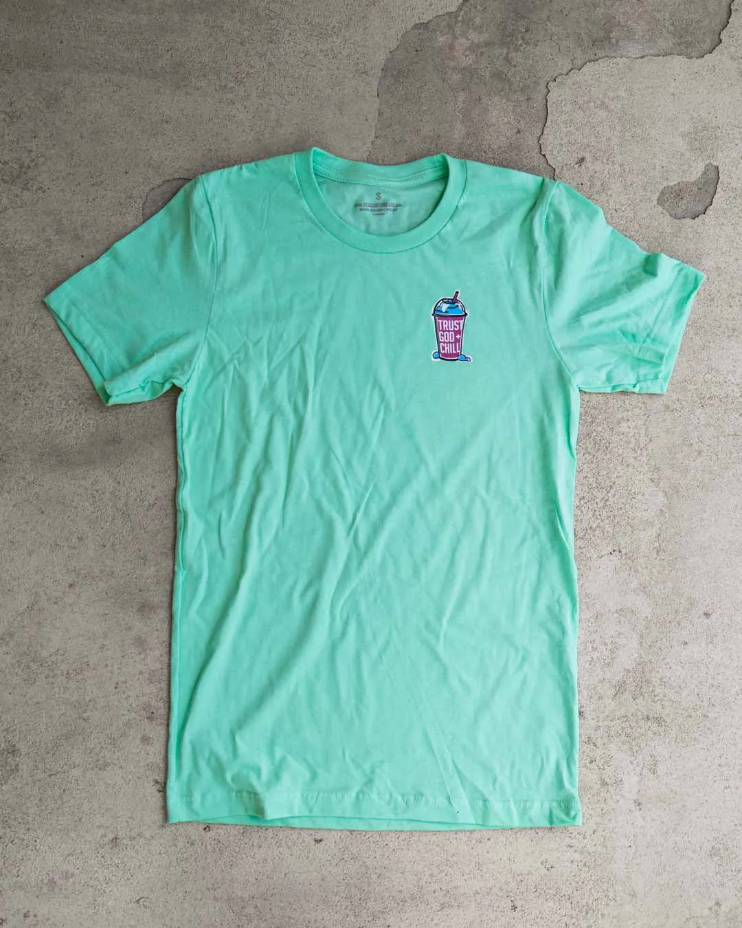"SLURP" Trust God   Chill Adult Box T-Shirt