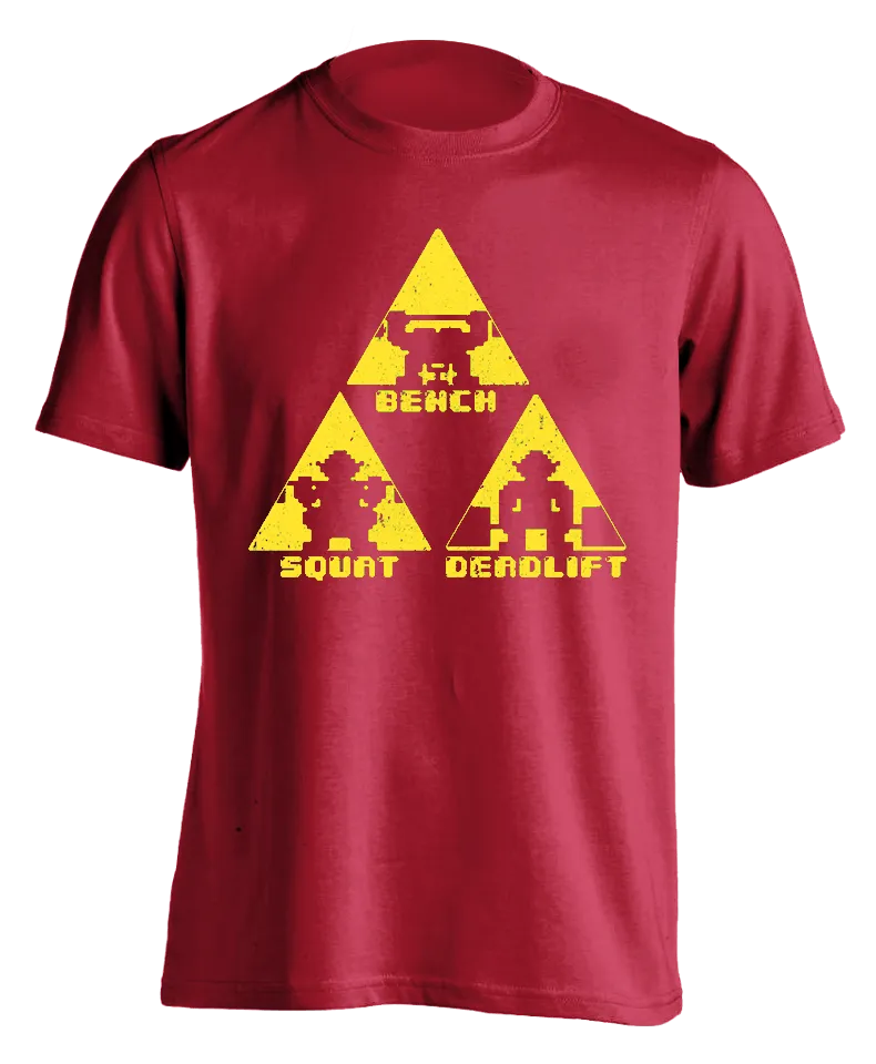 "TriForce Powerlifting" T-Shirt