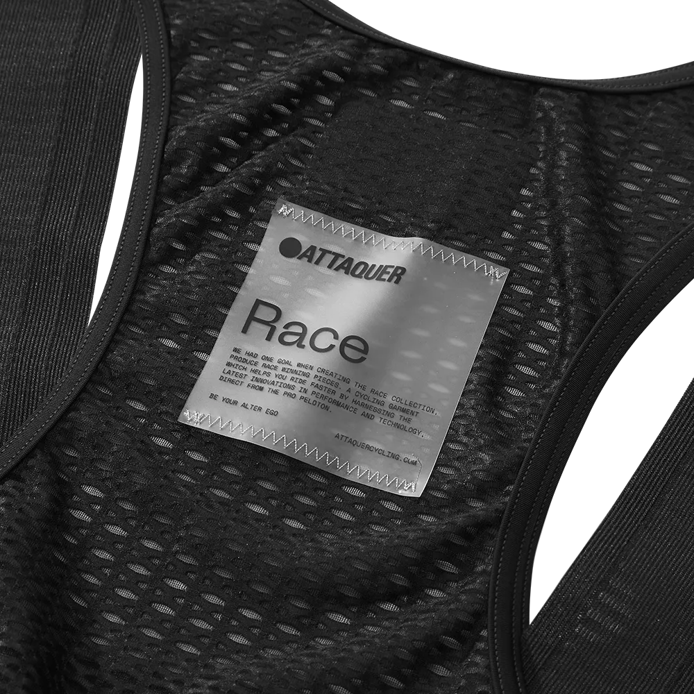 Race Bib Short 2.0 Black/White Ref Logo