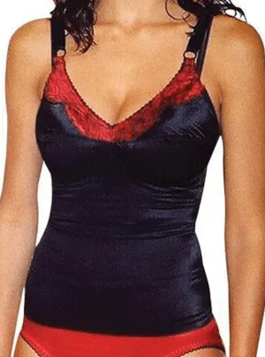 Rago Satin and Lace Stretch Camisole Soft Shaping - Various Color