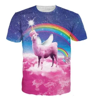 Rainbow Llamacorn T-Shirt
