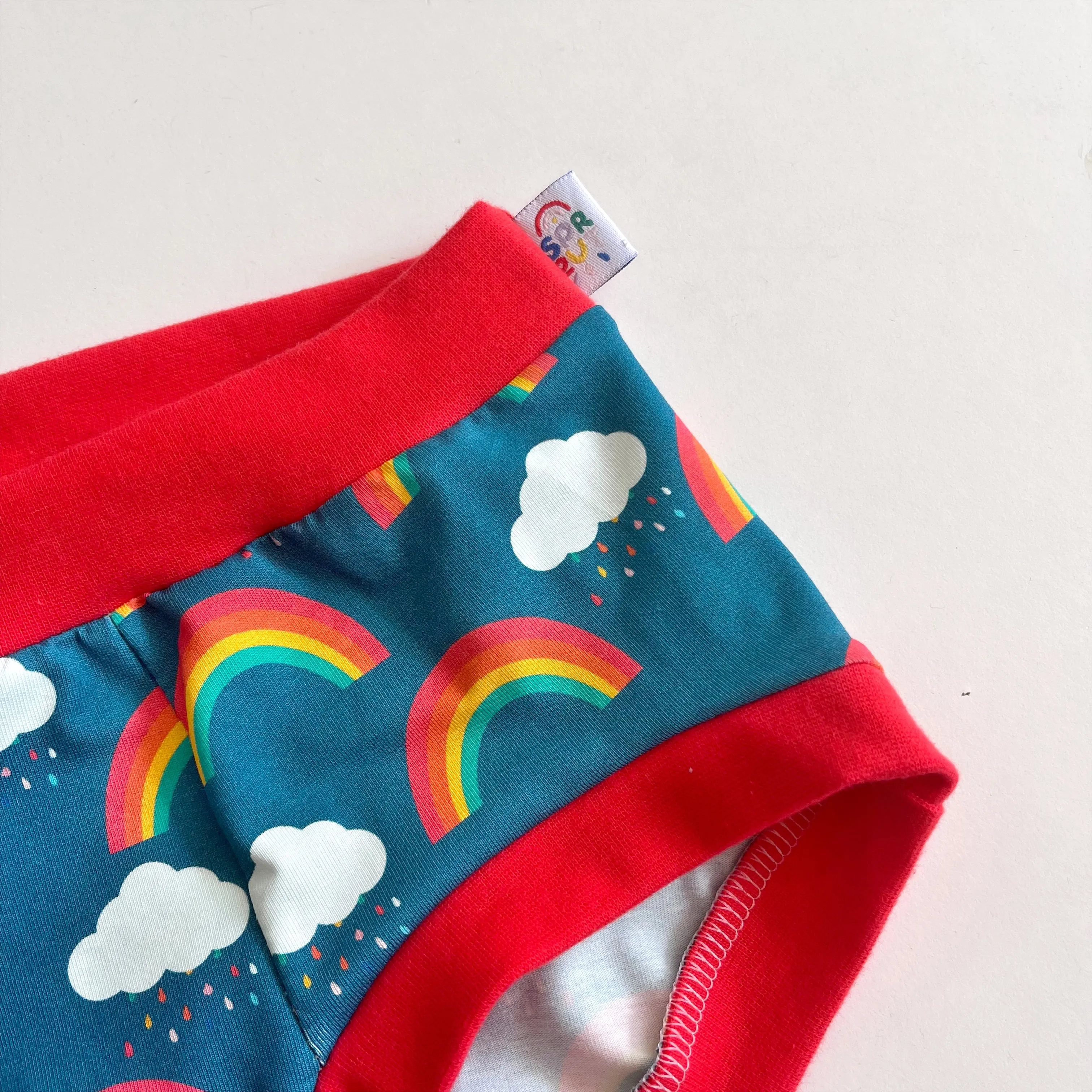 Rainbow Pouch Fronted Briefs | Men’s Pants | Organic Cotton Underwear