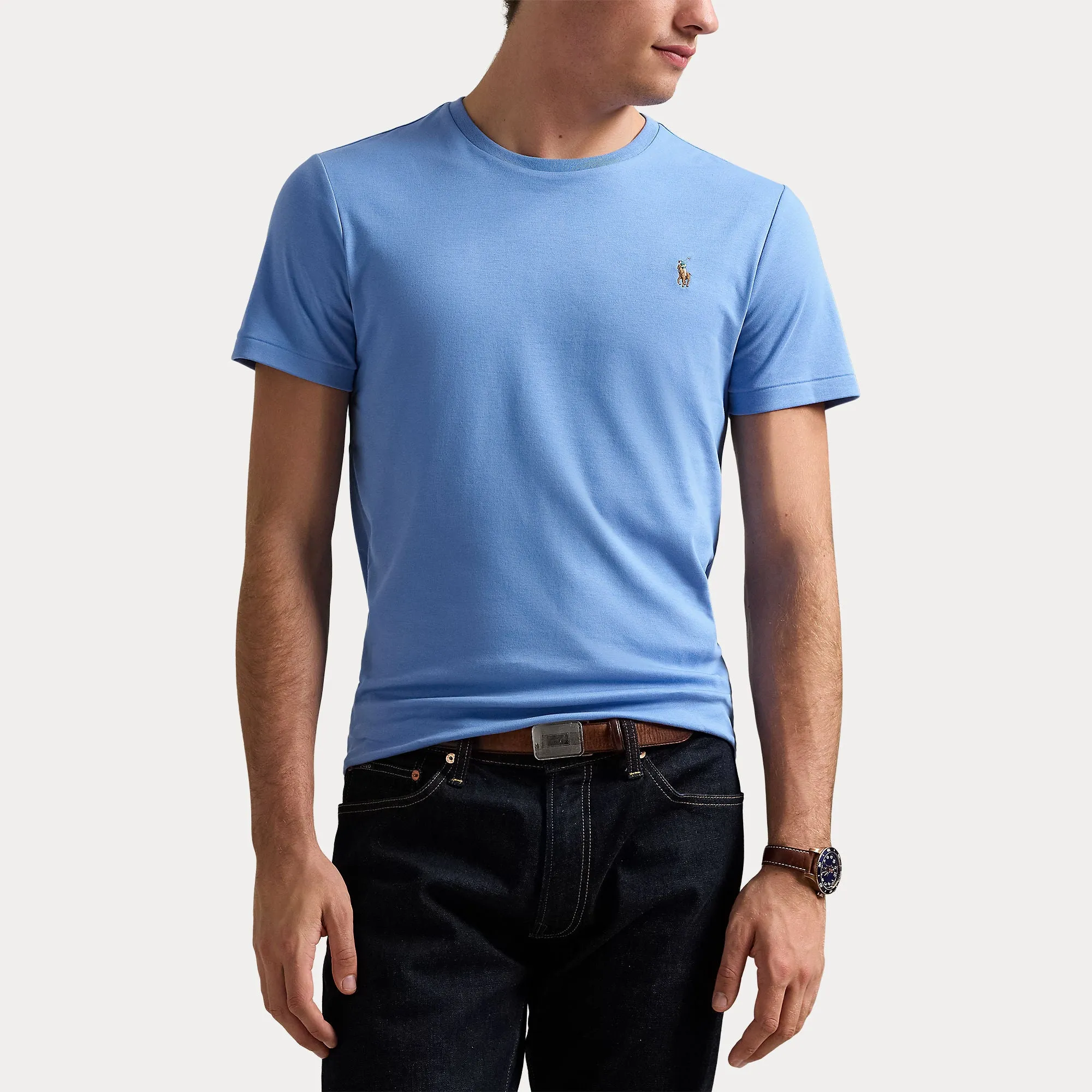 Ralph Lauren Mens T-Shirt - Sky blue or heather green