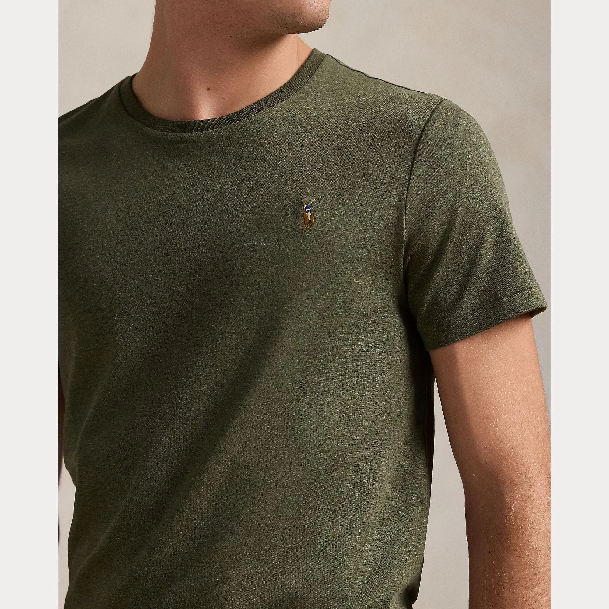 Ralph Lauren Mens T-Shirt - Sky blue or heather green