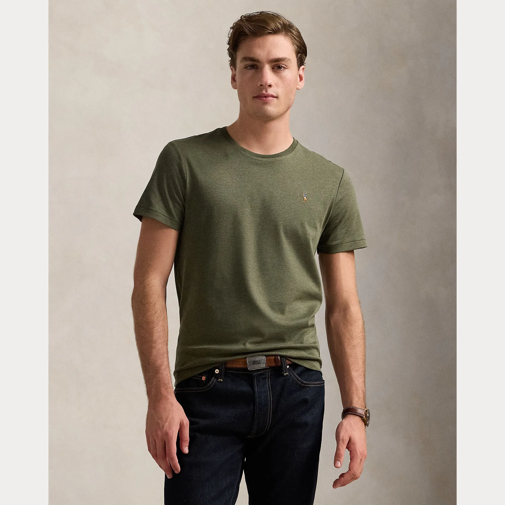 Ralph Lauren Mens T-Shirt - Sky blue or heather green