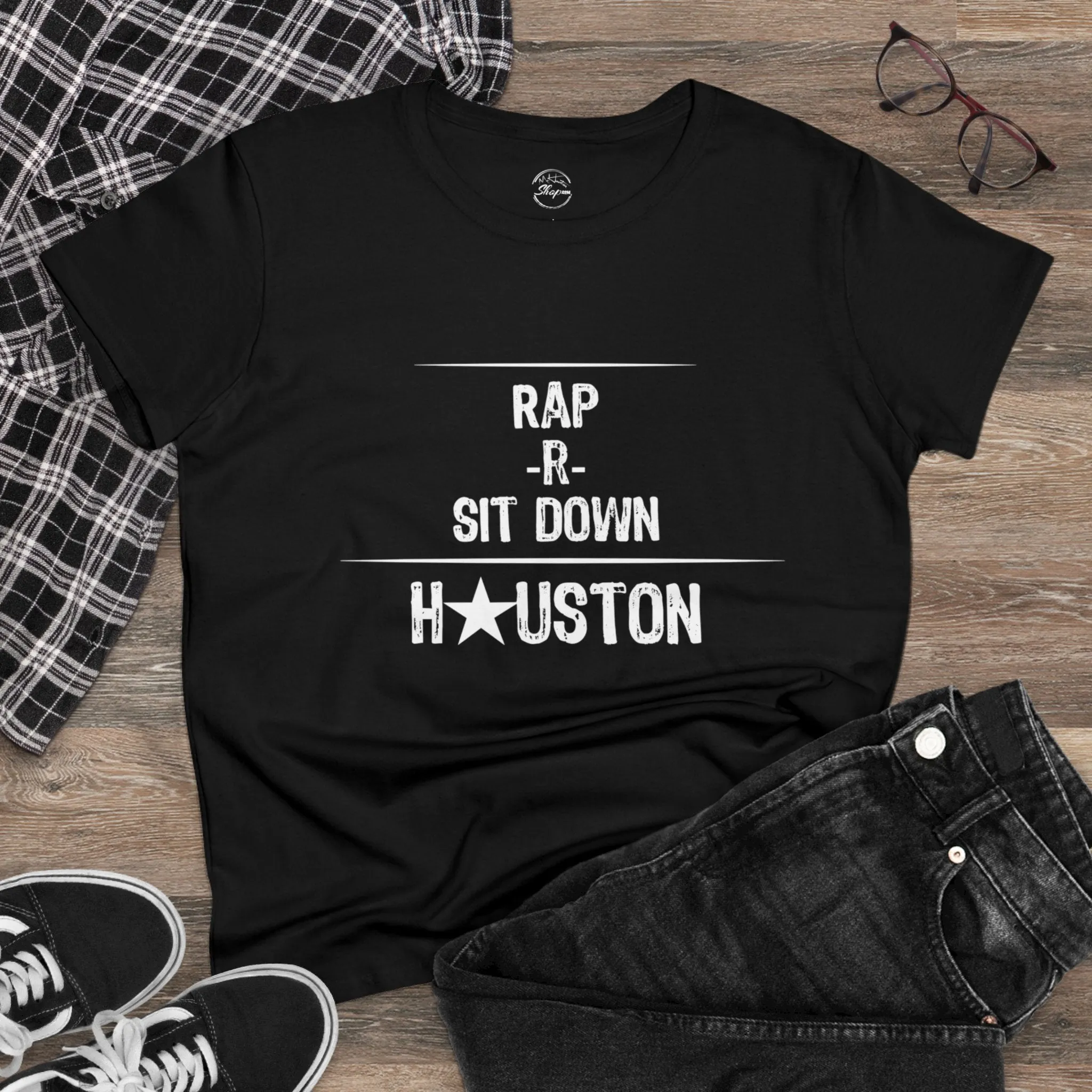 Rap r Sit Down Women Tee