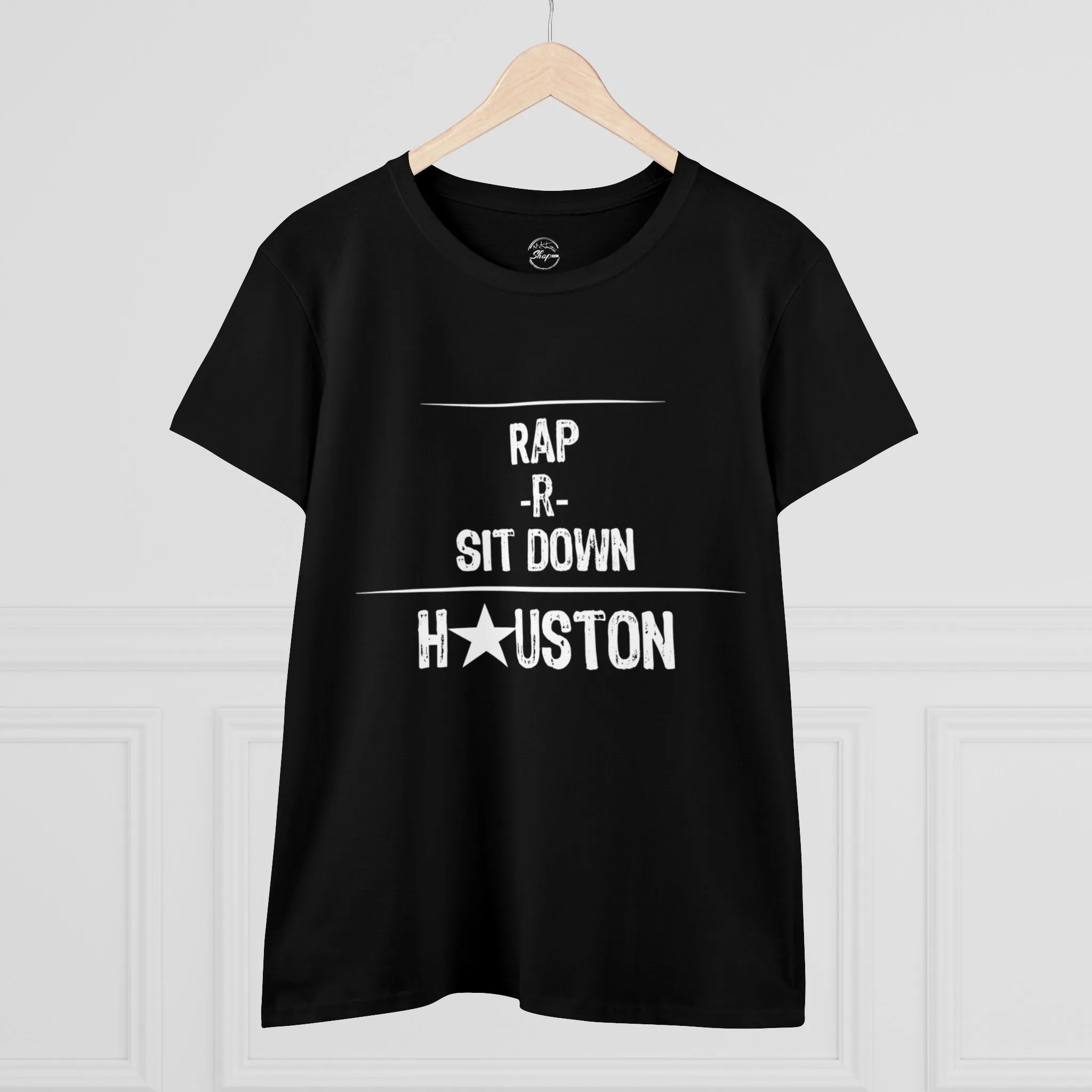 Rap r Sit Down Women Tee