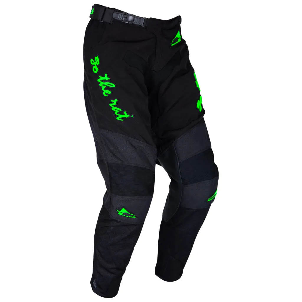 Rat Racing - Go The Rat Black/Green MX Combo