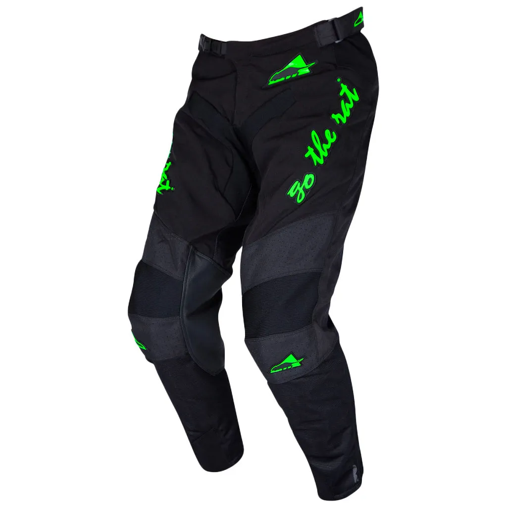 Rat Racing - Go The Rat Black/Green MX Combo