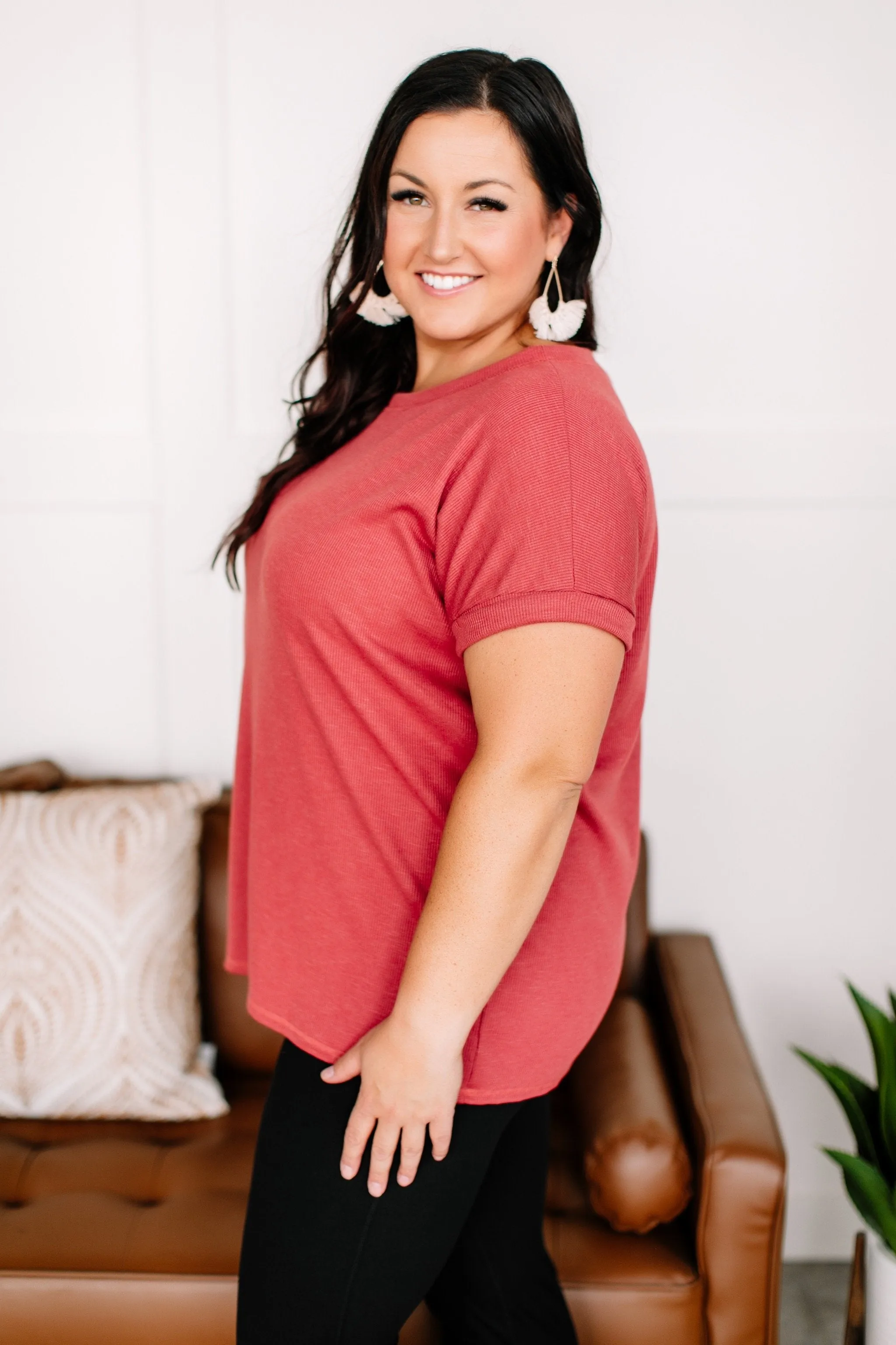 Ray Of Light Tee In Mulberry