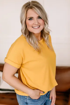Ray Of Light Tee In Sunflower
