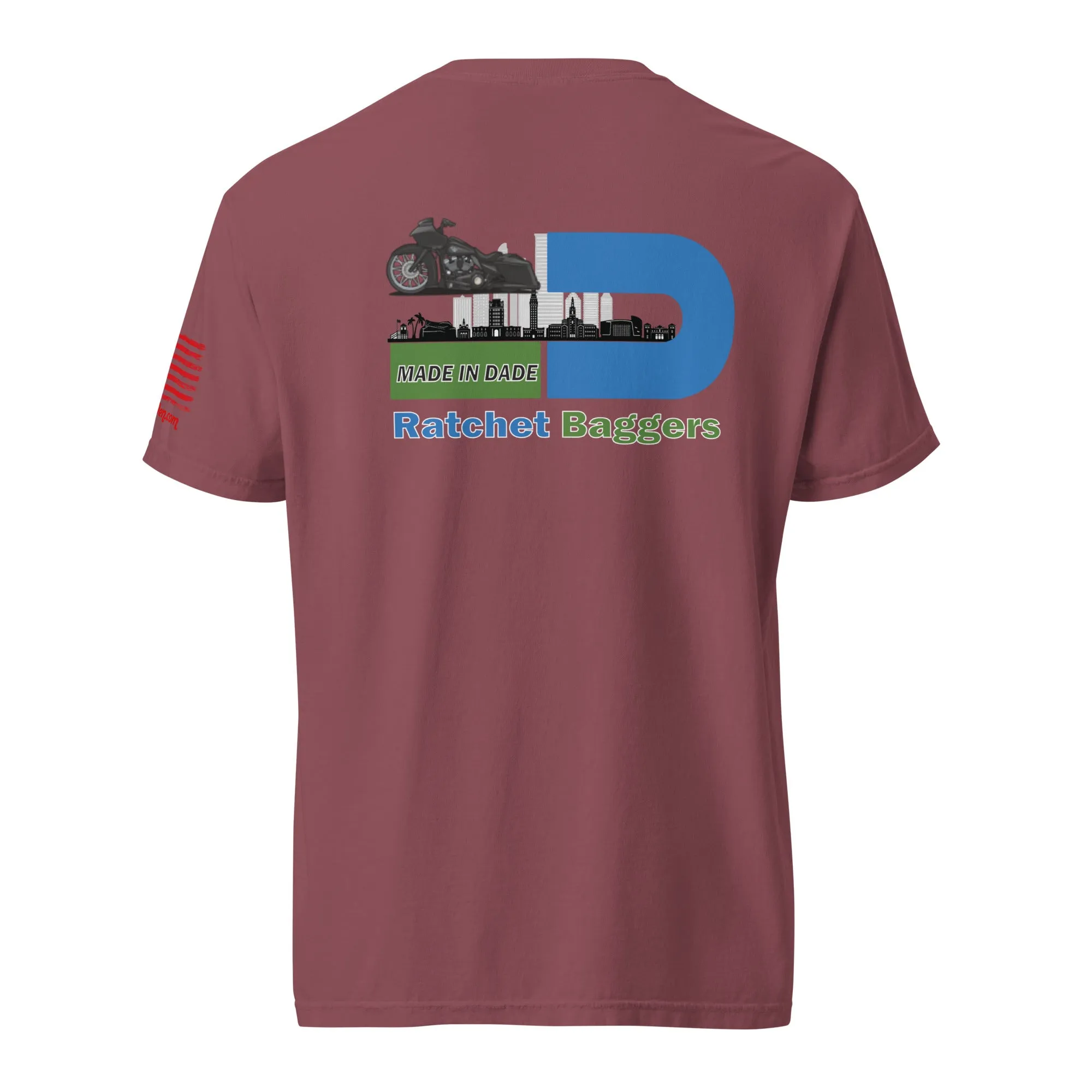 RBMS DC Unisex garment-dyed heavyweight t-shirt