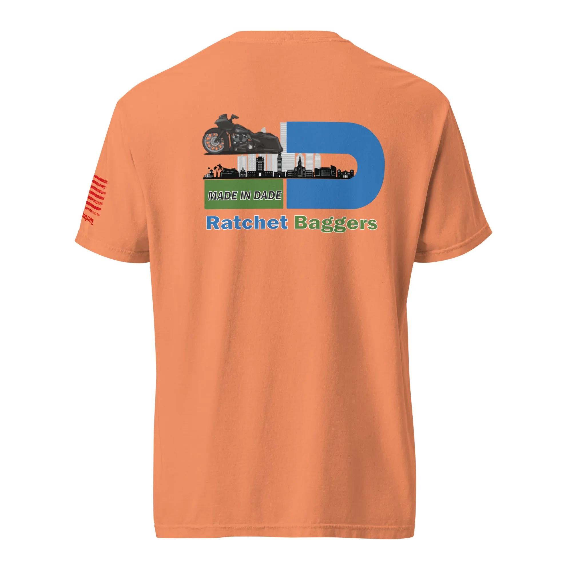 RBMS DC Unisex garment-dyed heavyweight t-shirt
