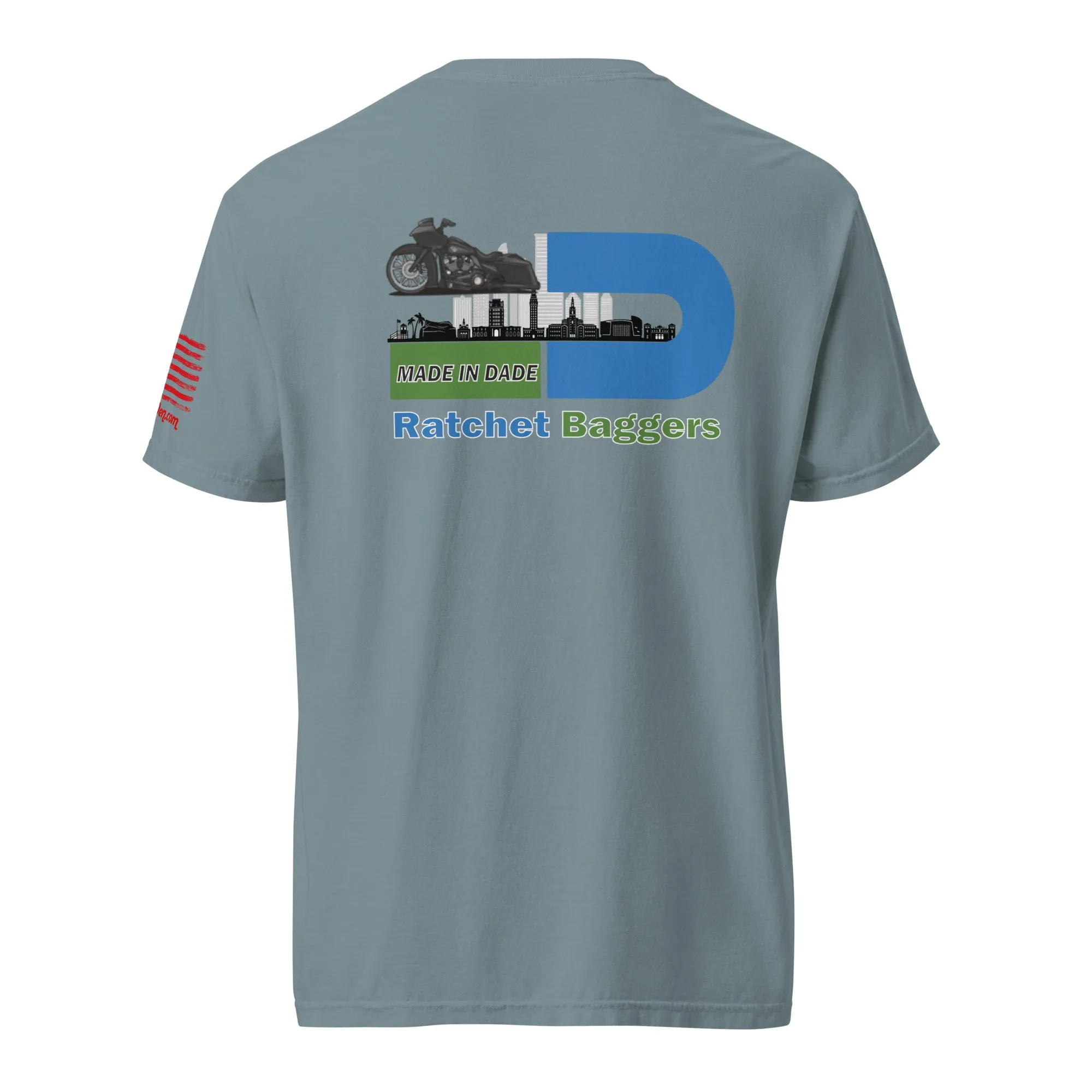 RBMS DC Unisex garment-dyed heavyweight t-shirt