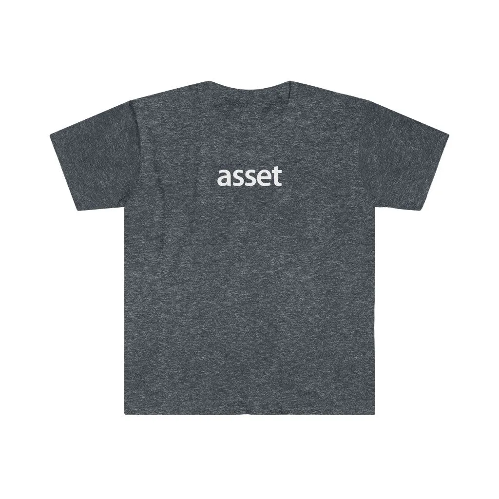 Real Estate T-shirt Asset | Men's Fitted Short Sleeve Tee