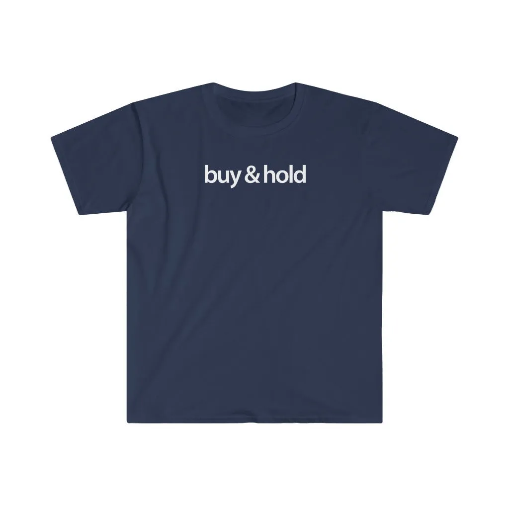Real Estate T-shirt Buy & Hold | Men's Fitted Short Sleeve Tee