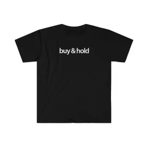 Real Estate T-shirt Buy & Hold | Men's Fitted Short Sleeve Tee