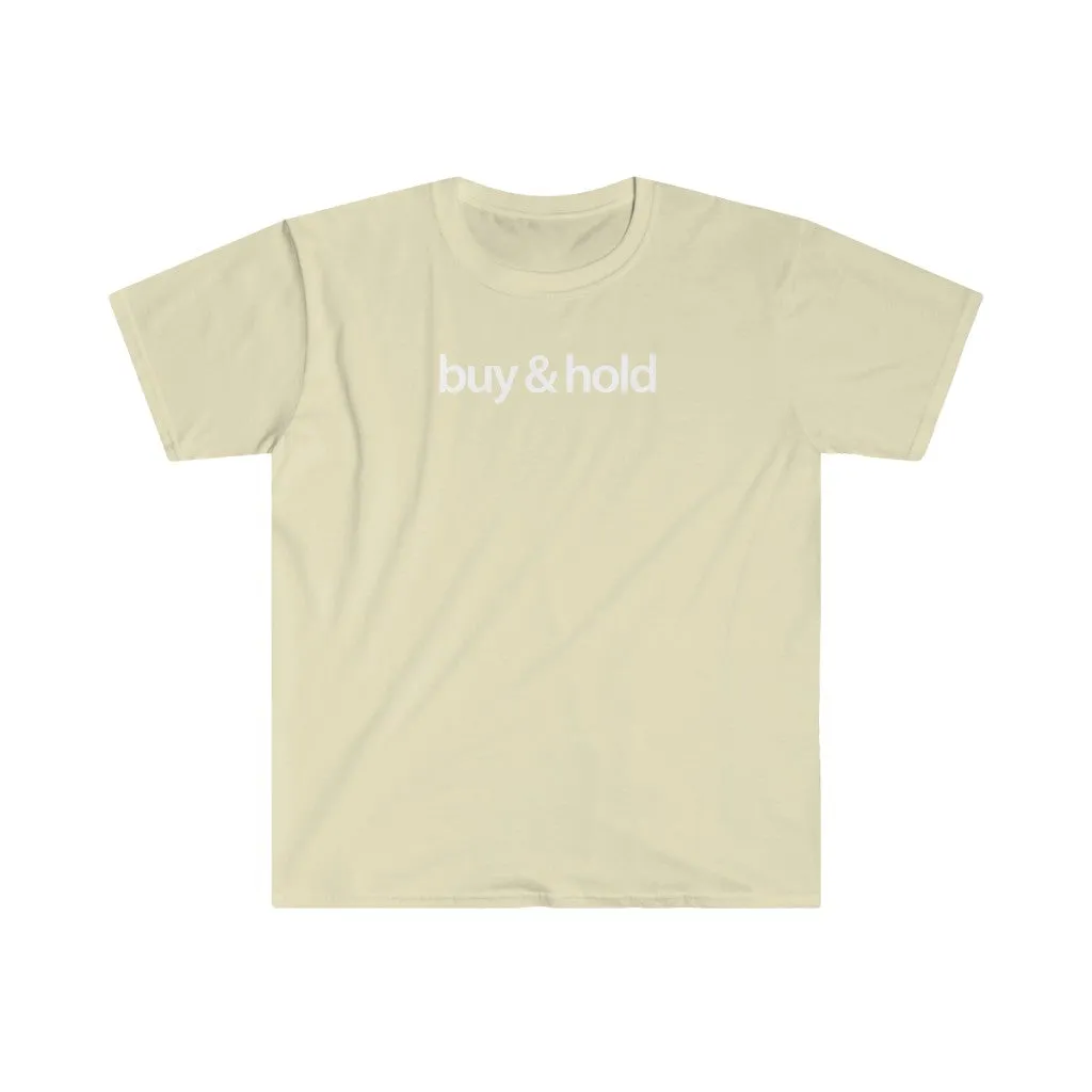 Real Estate T-shirt Buy & Hold | Men's Fitted Short Sleeve Tee