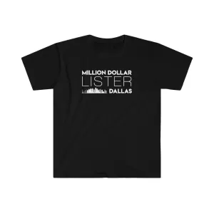 Real Estate T-shirt Million Dollar Lister | Men's Fitted Short Sleeve Tee