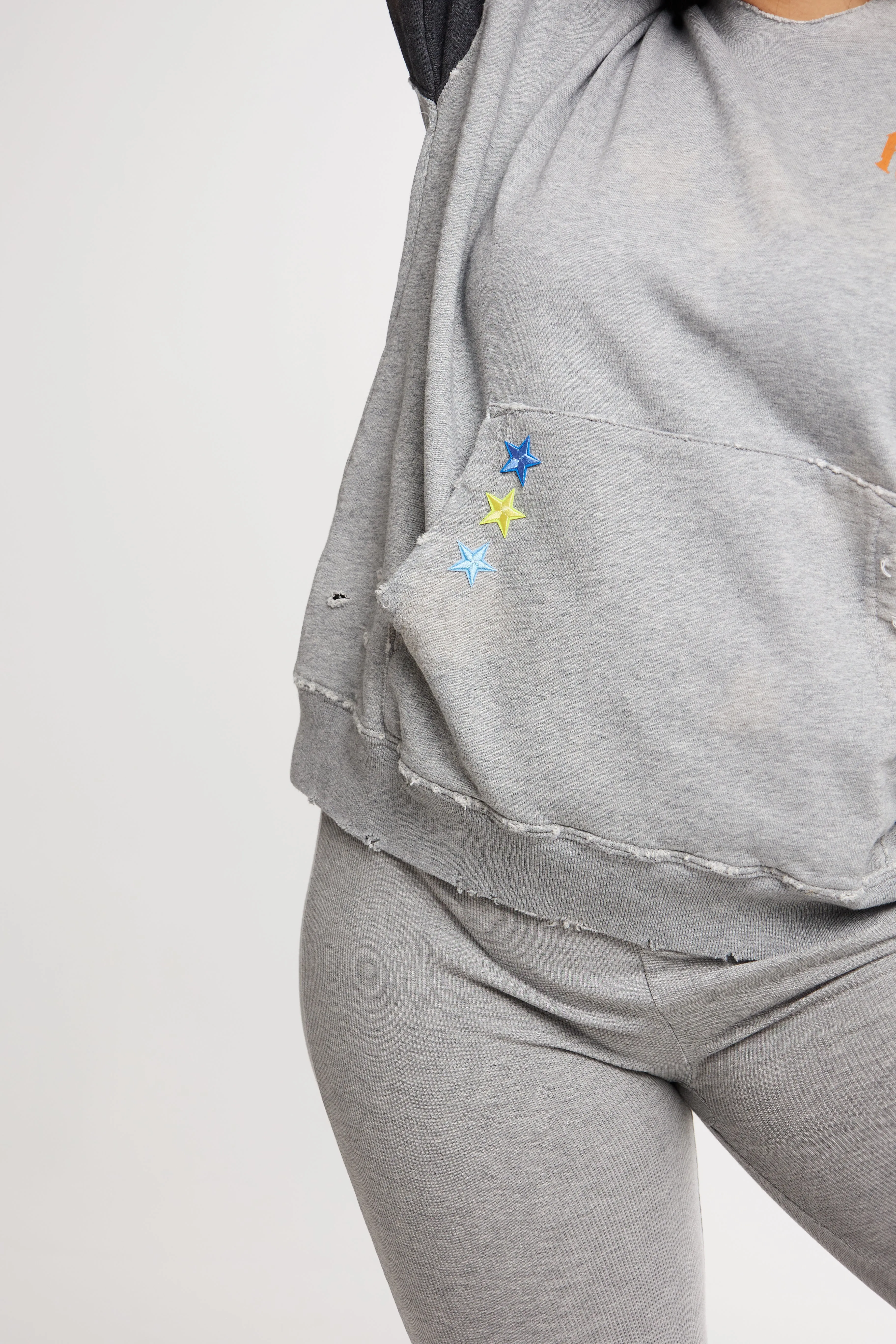 Real Vintage Patched Hoodie