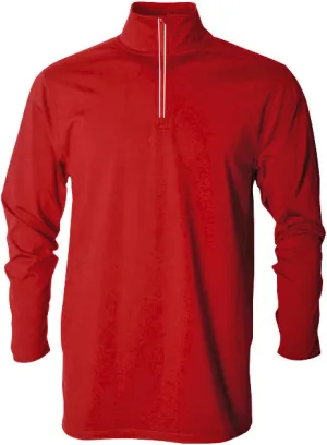 Red 1/4 Zip Pullover