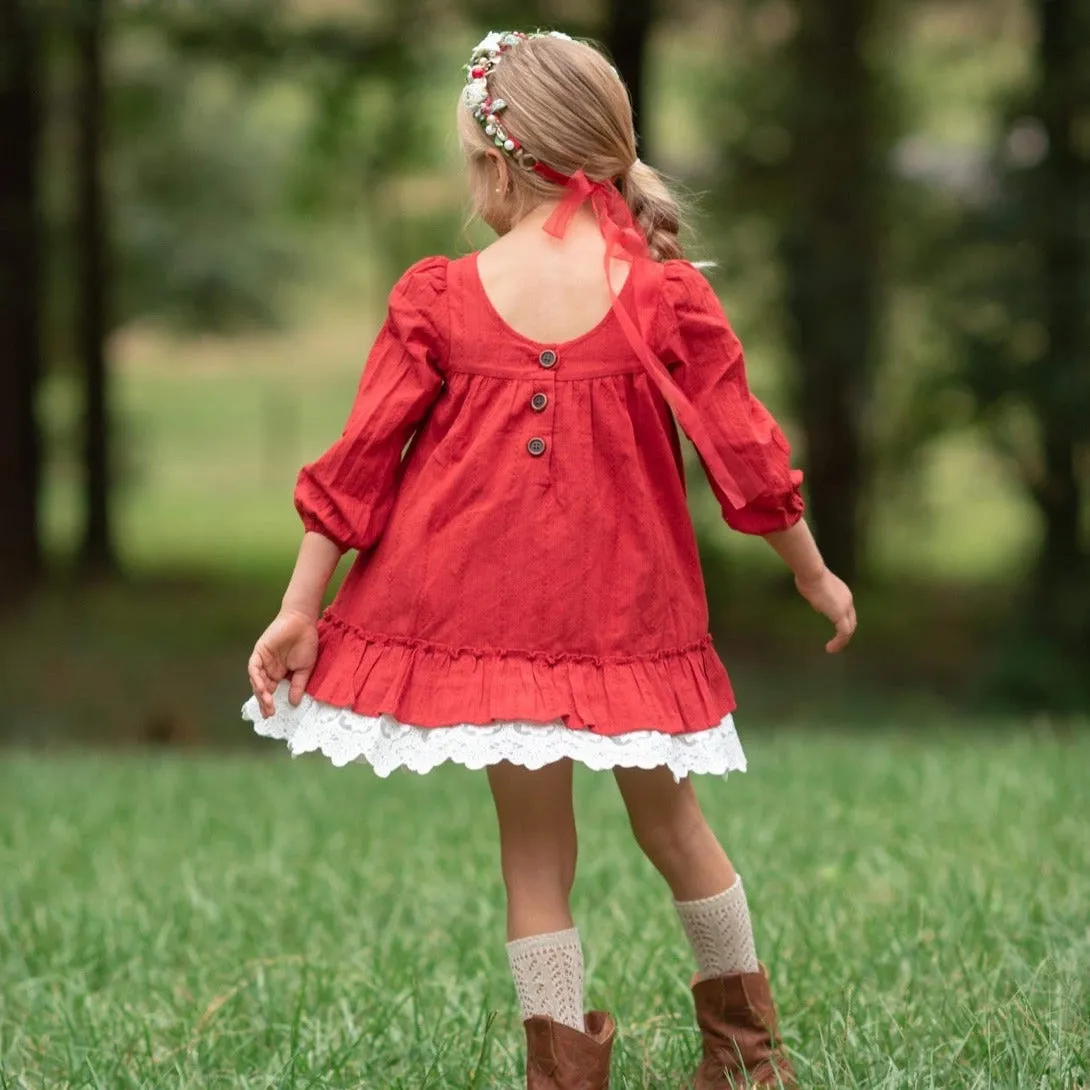 Red or Green Indie ~ SIZE 6 ONLY