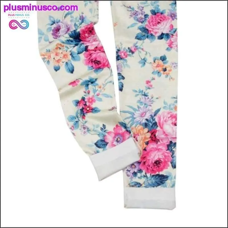 Red Roses Print Seamless Slim Leggings