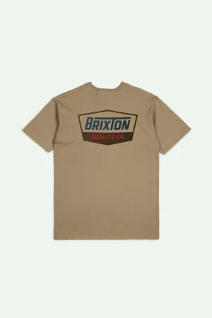 Regal S/S Standard T-Shirt - Tiger's Eye/Navy/Brown