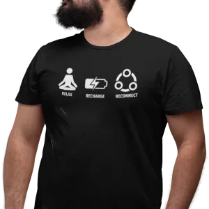Relax Recharge Reconnect - Unisex T-shirt
