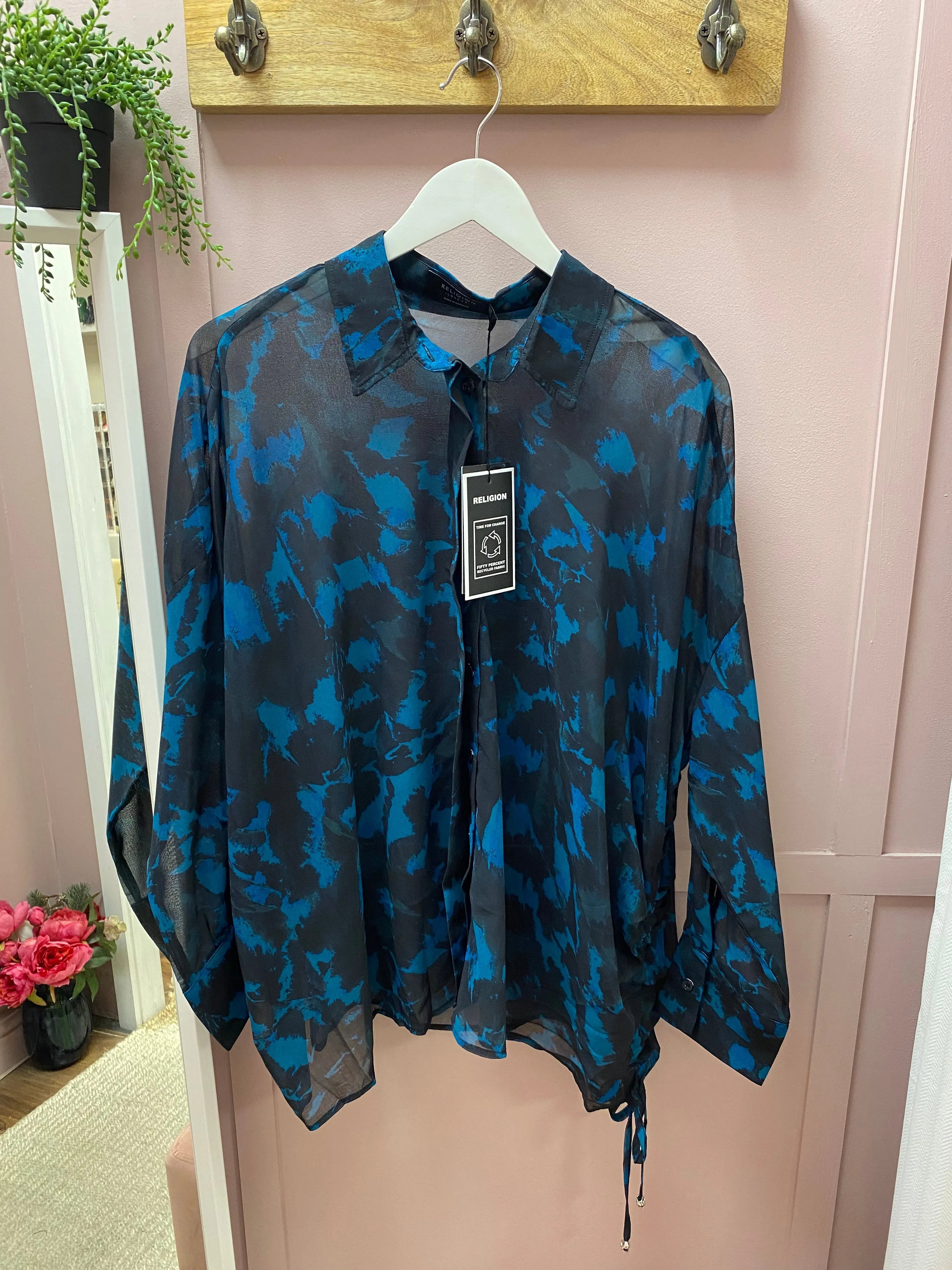 Religion Wild Shirt in Down print