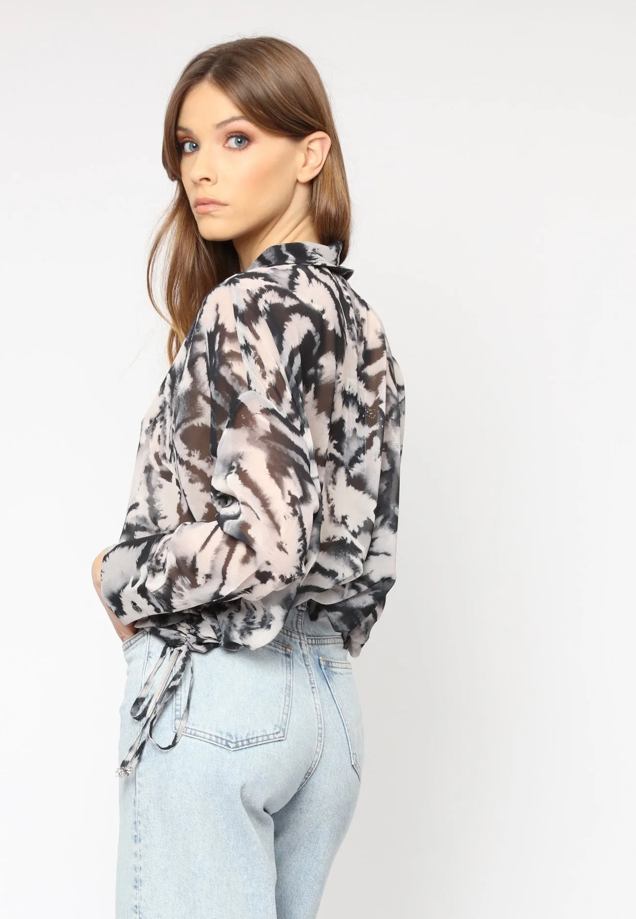Religion Wild Shirt in Down print