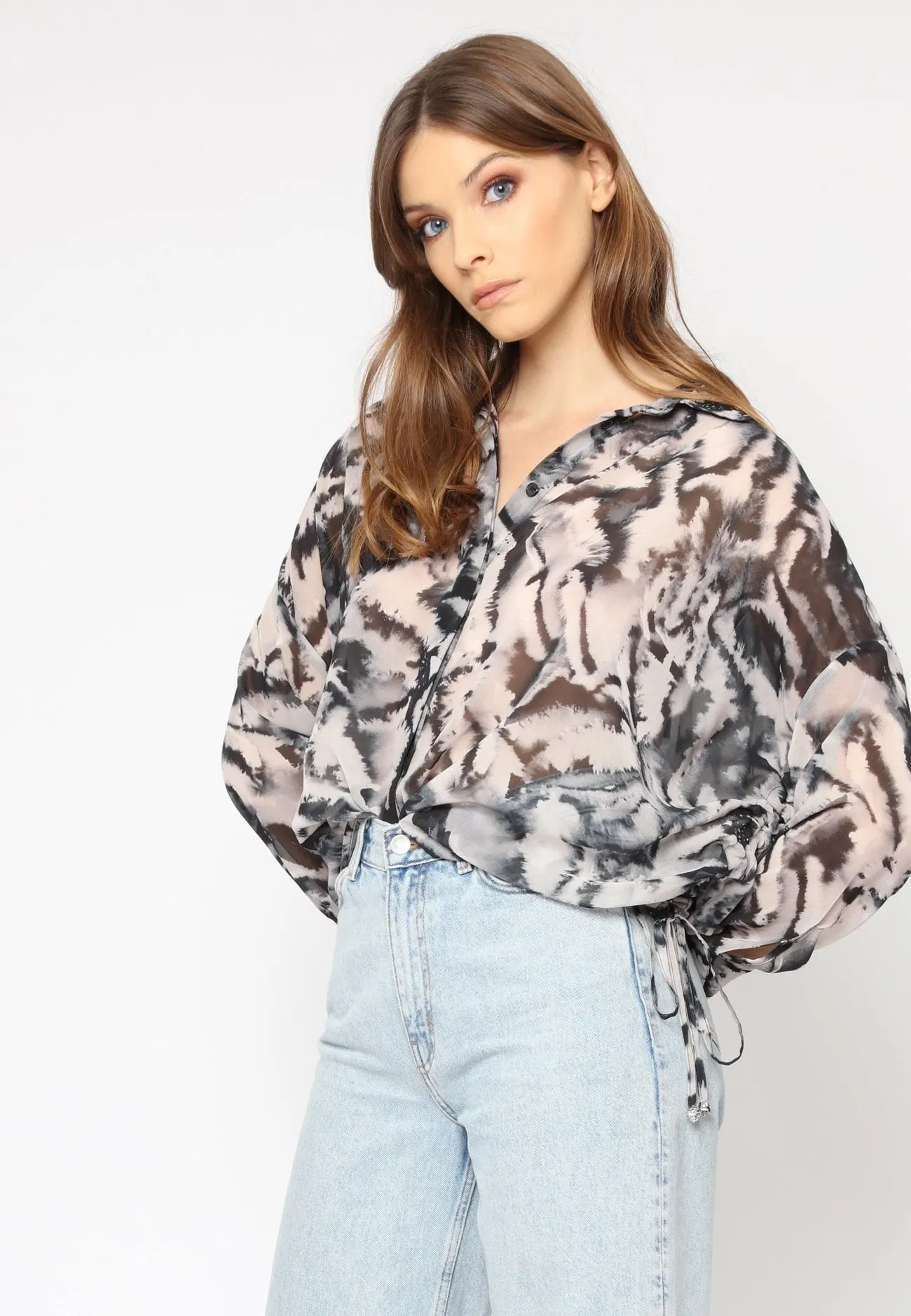 Religion Wild Shirt in Down print