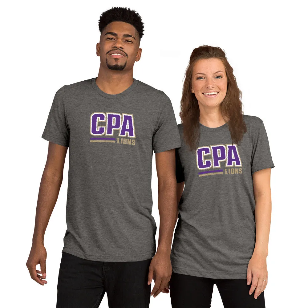 Retro CPA Lions / Unisex Tri-Blend Tee
