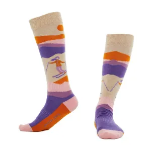 Retro Ladies Ski Sock