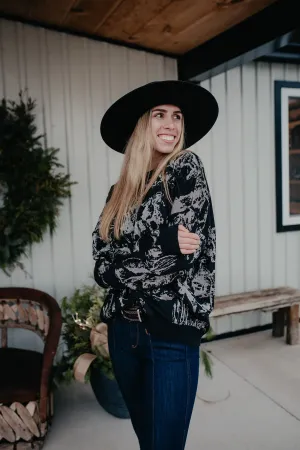 'Rhinestone Cowboy' Reversible Sweater (S/M & L/XL)