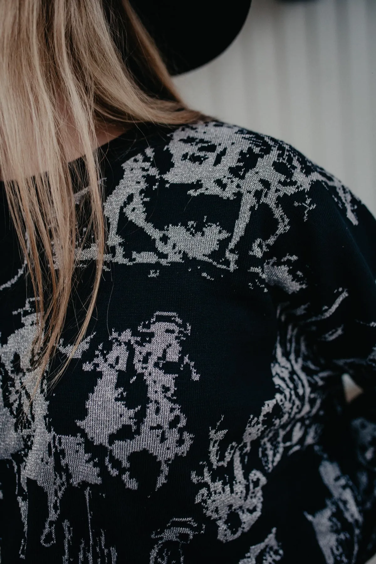 'Rhinestone Cowboy' Reversible Sweater (S/M & L/XL)