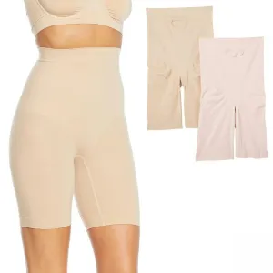 Rhonda Shear 2 Pack Plus Medium Support Longline Shorts